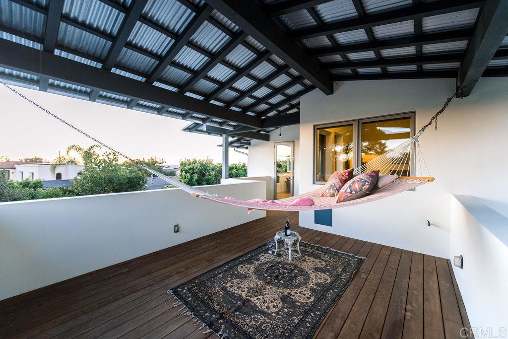 1866 Sheridan Road Encinitas, CA 92024 - Photo 17 of 25 a view of a porch with furniture