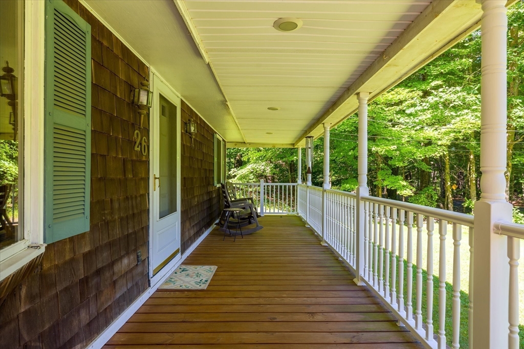 26 Bay Path Road Charlton, MA 01507 - Photo 23 of 38 a view of a balcony