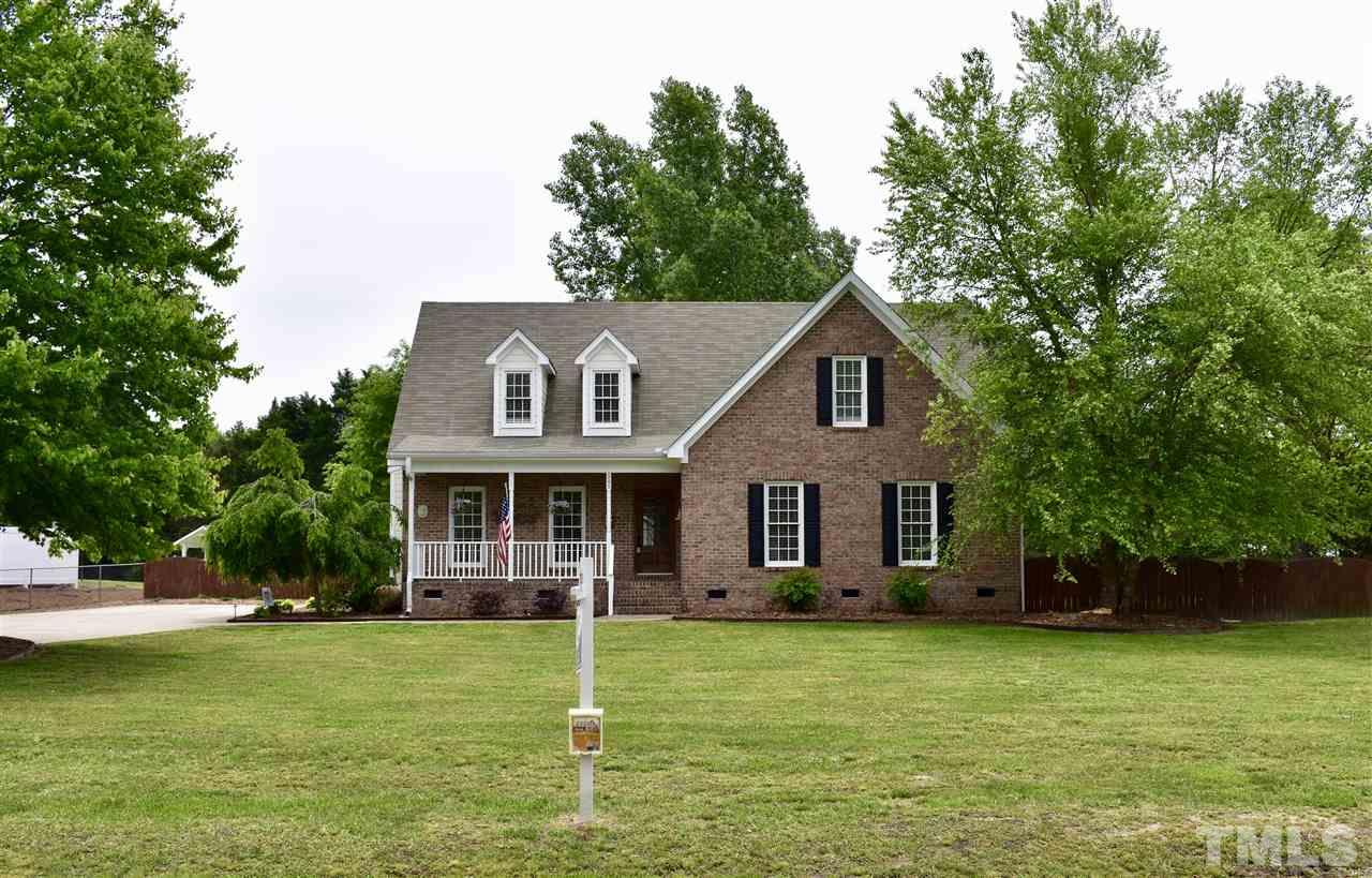 545 Lake Glad Road Wendell, NC 27591 - Photo 2 of 25 Huge front yard sets this lovely home back off the street and allows for a long driveway.