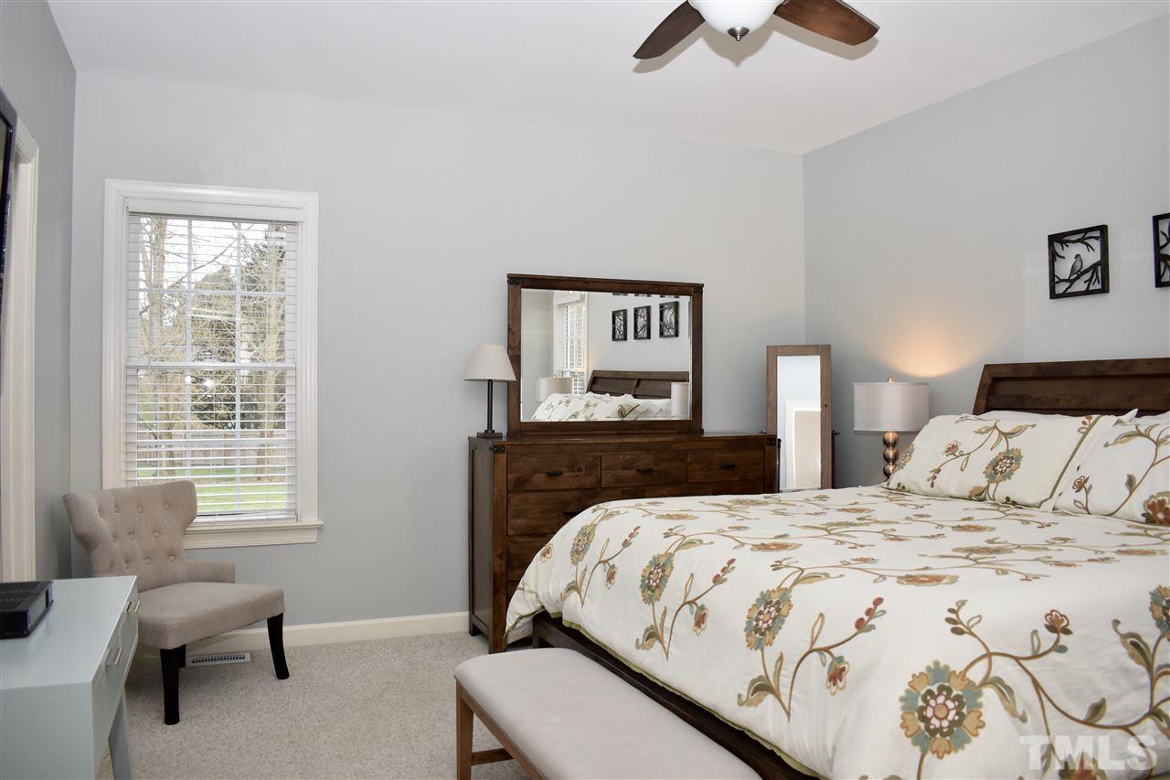 545 Lake Glad Road Wendell, NC 27591 - Photo 10 of 25 Nice master suite with room for a king bed and multiple dressers. Great natural light. Beautiful new soft grey paint.