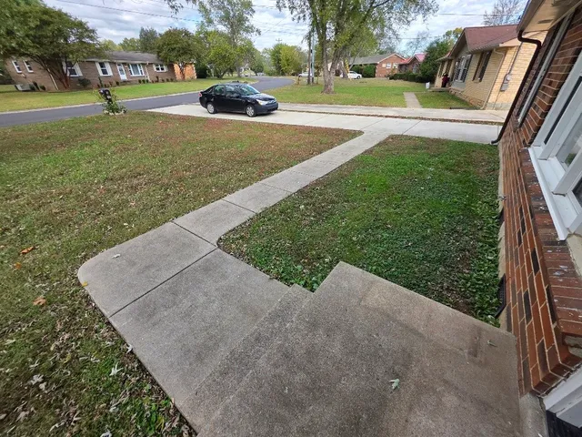 a view of outdoor space and yard