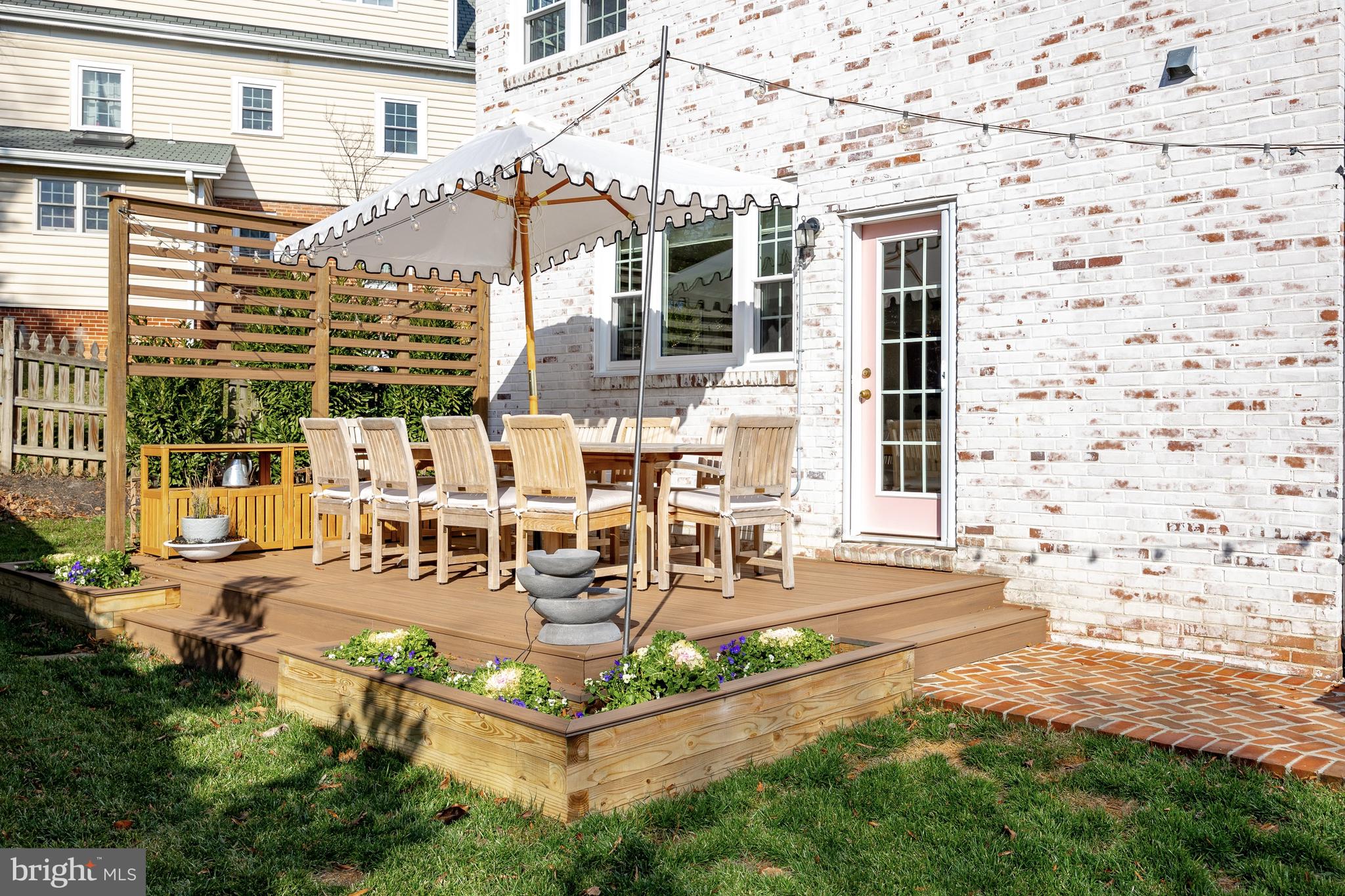 1910 Everest Street Silver Spring, MD 20902 - Photo 18 of 21 New deck easily accessed from kitchen/family room