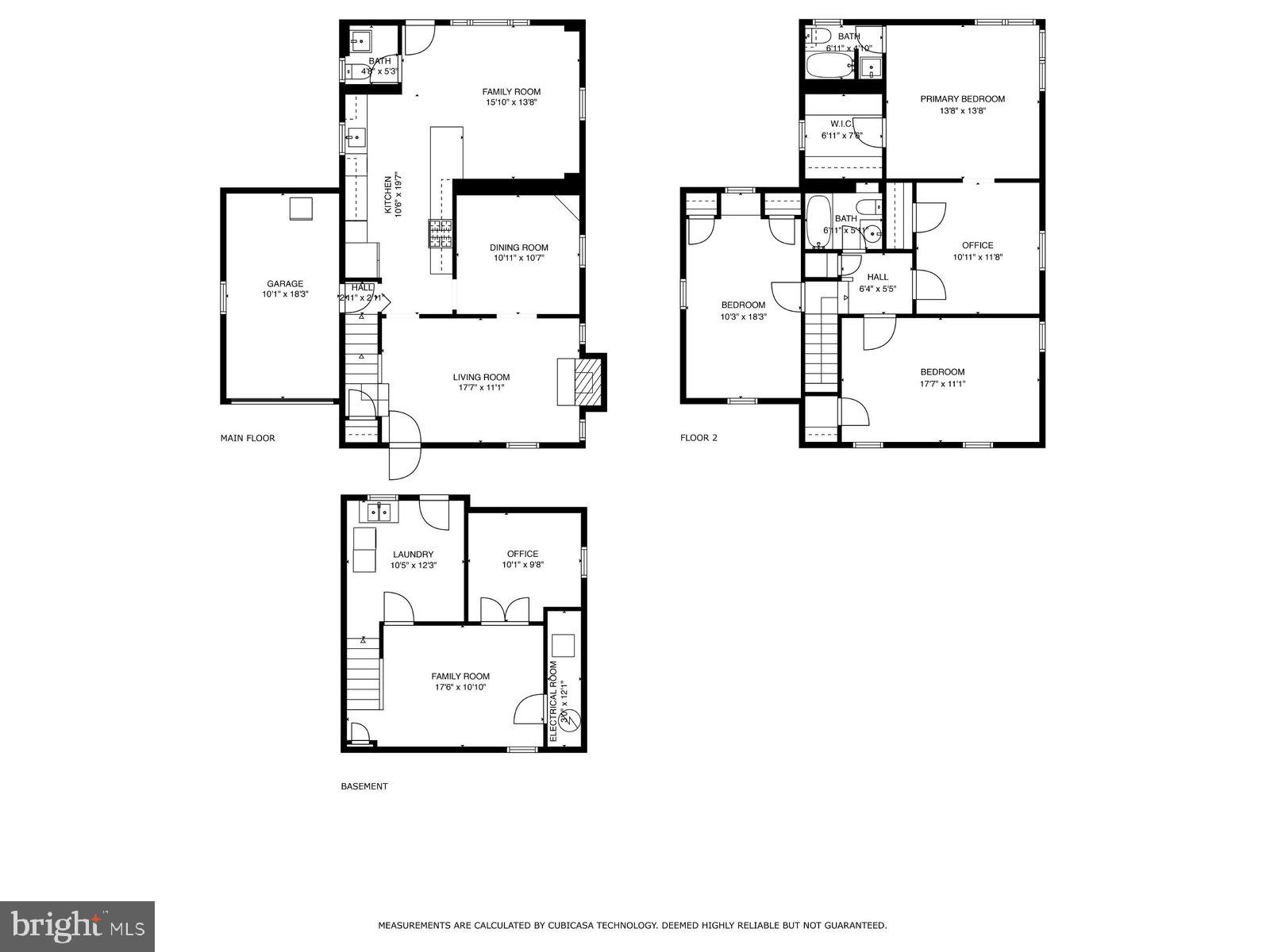 1910 Everest Street Silver Spring, MD 20902 - Photo 21 of 21 Floor plan with dimensions