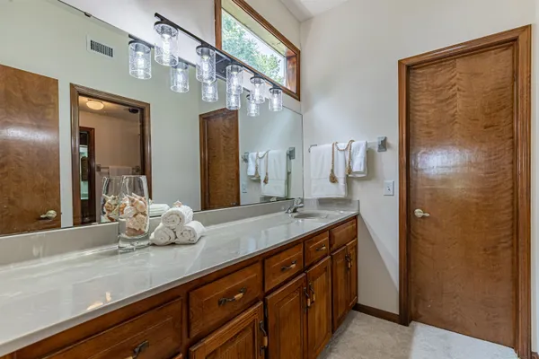 an aerial view of forest