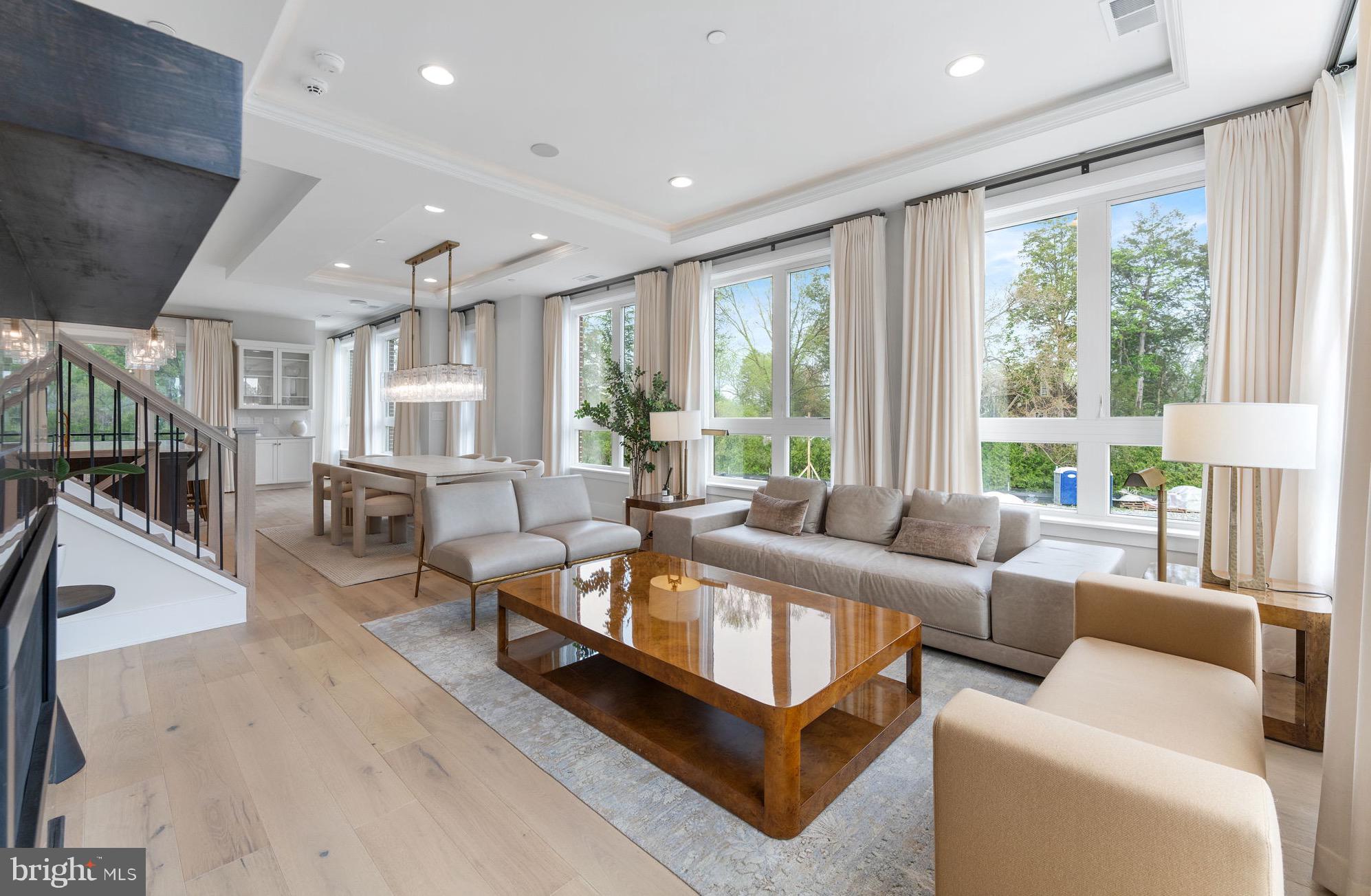 1620 Chain Bridge Road McLean, VA 22101 - Photo 13 of 68 a living room with furniture and a large window