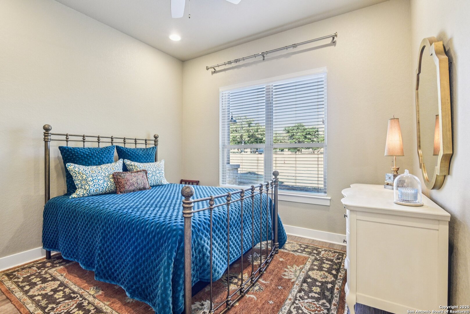 449 Hanging Oak Spring Branch, TX 78070 - Photo 23 of 49 a bedroom with a bed and a table