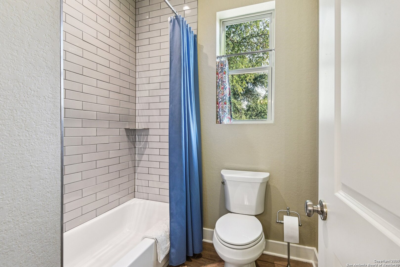 449 Hanging Oak Spring Branch, TX 78070 - Photo 25 of 49 a white toilet sitting next to a bath tub