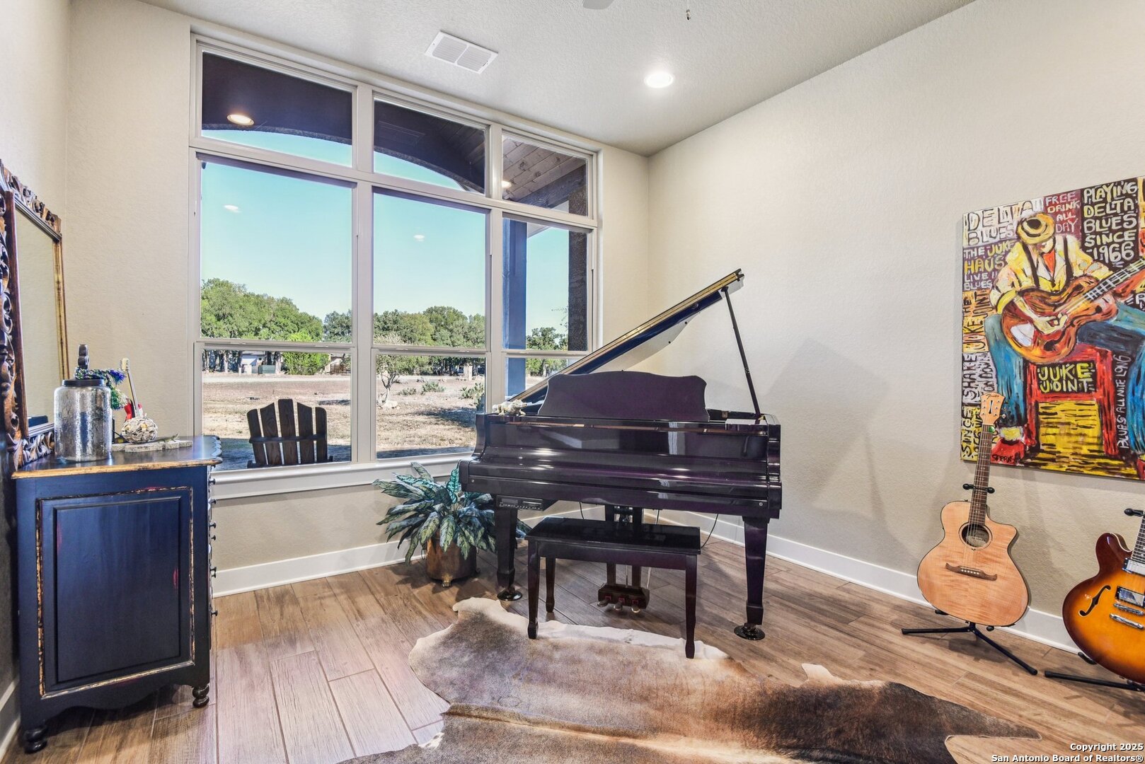 449 Hanging Oak Spring Branch, TX 78070 - Photo 33 of 49 a living room with furniture and a large window