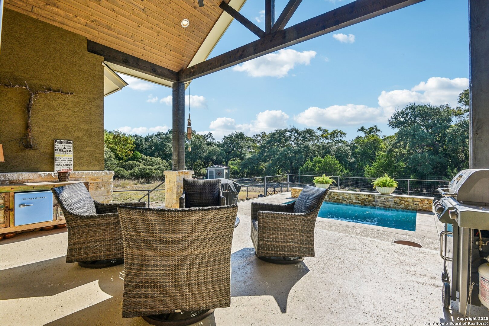 449 Hanging Oak Spring Branch, TX 78070 - Photo 41 of 49 a view of outdoor space yard and patio