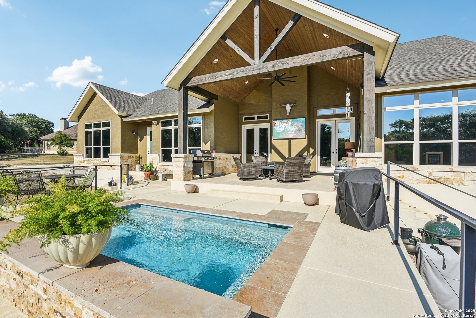449 Hanging Oak Spring Branch, TX 78070 - Photo 45 of 49 a view of outdoor space yard and patio