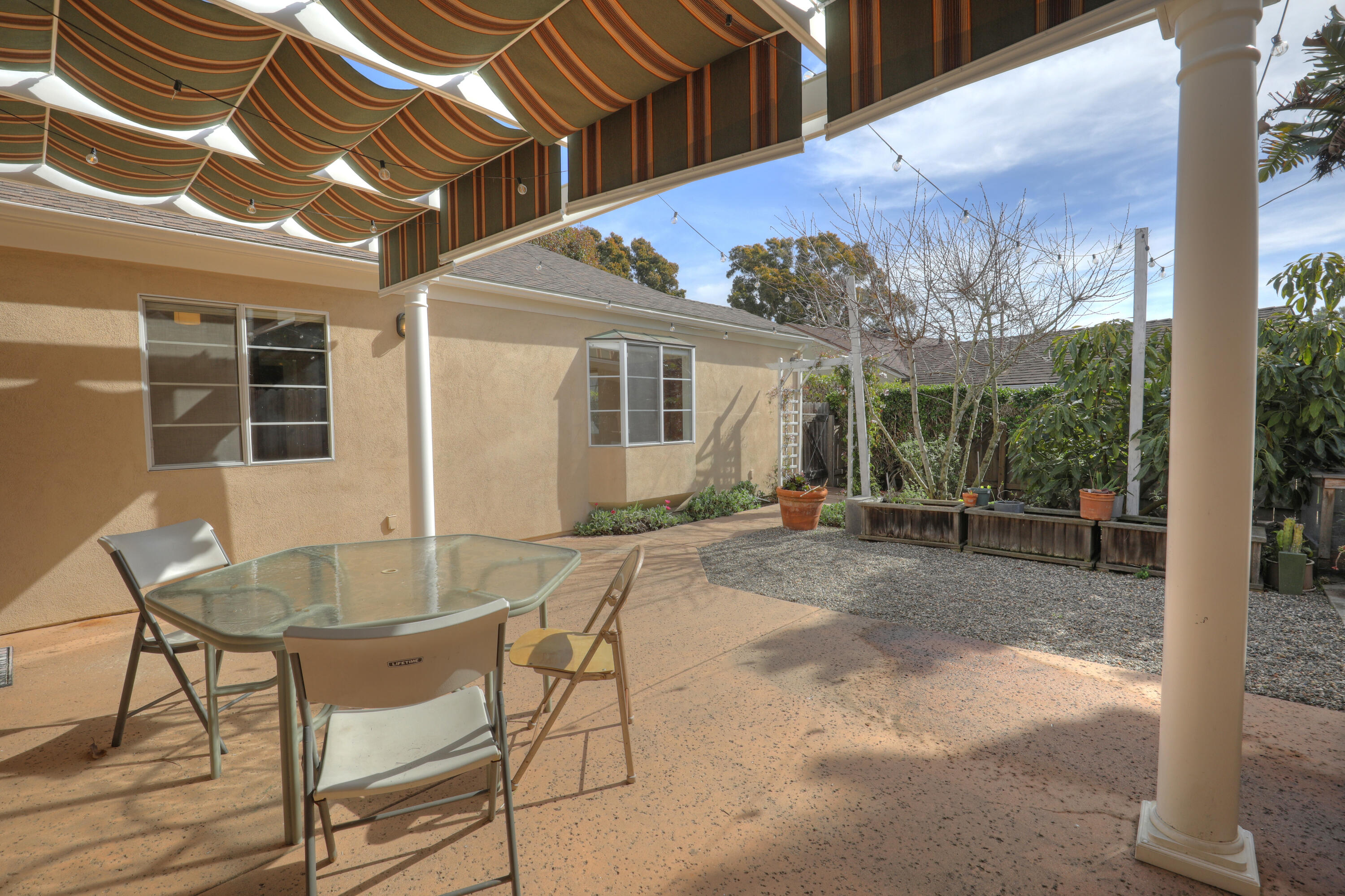 129 San Clemente Santa Barbara, CA 93109 - Photo 18 of 23 a view of a house with backyard and sitting area