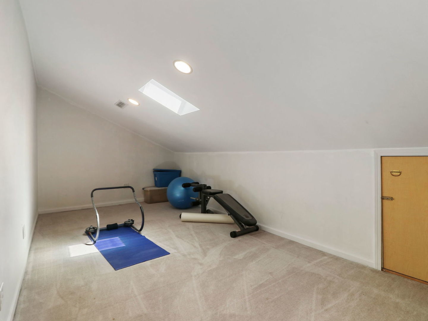 132 Eagle Point Road Fox Lake, IL 60020 - Photo 26 of 63 a room with a table and gym equipment