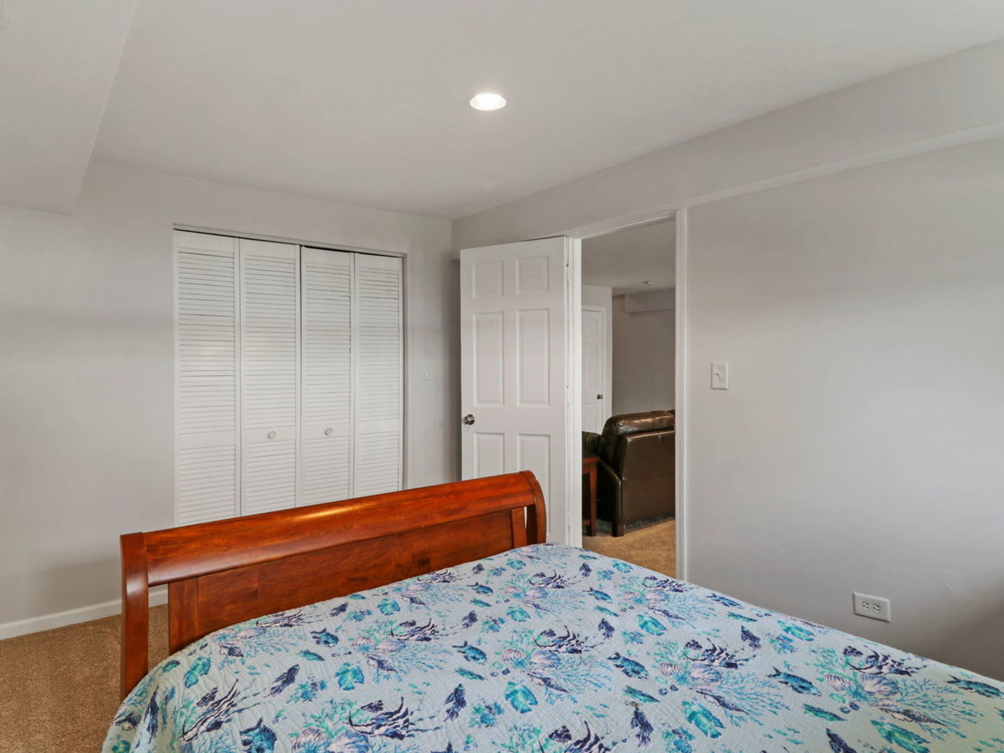 132 Eagle Point Road Fox Lake, IL 60020 - Photo 45 of 63 a bedroom with a bed and a lamp