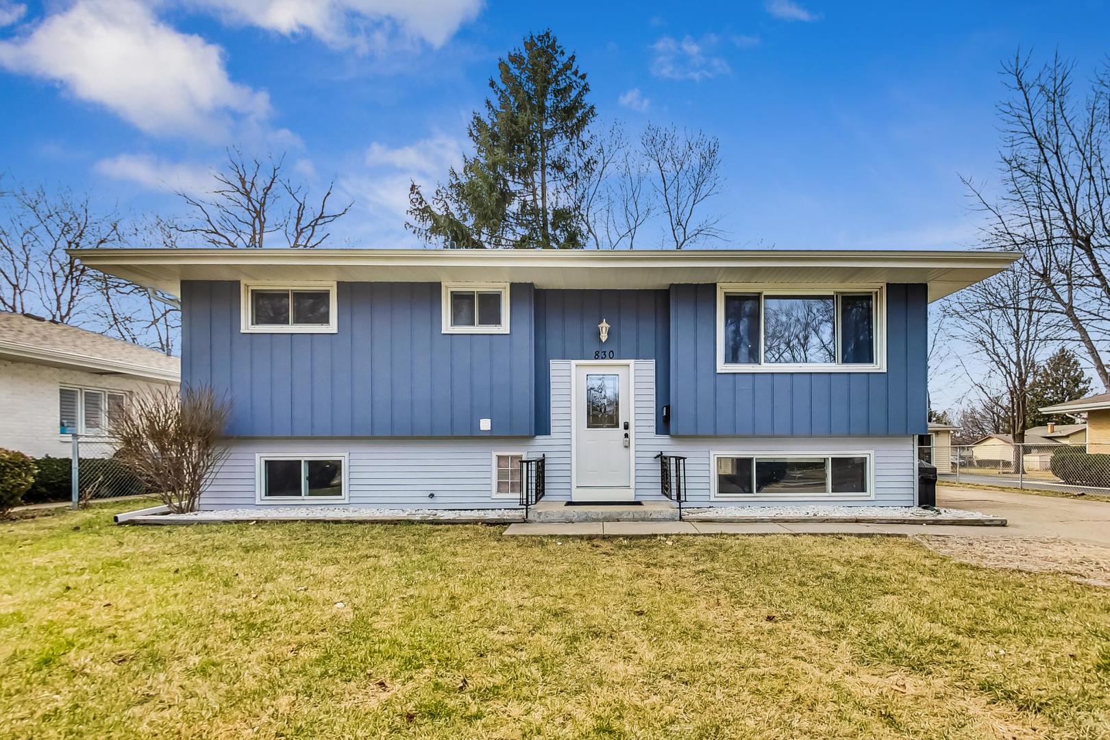 a house view with a outdoor space