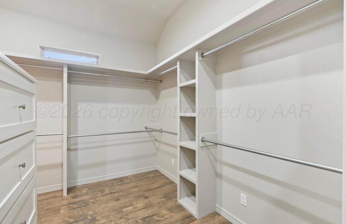 36 Quay Lane Canyon, TX 79015 - Photo 19 of 28 a view of walk in closet with empty racks