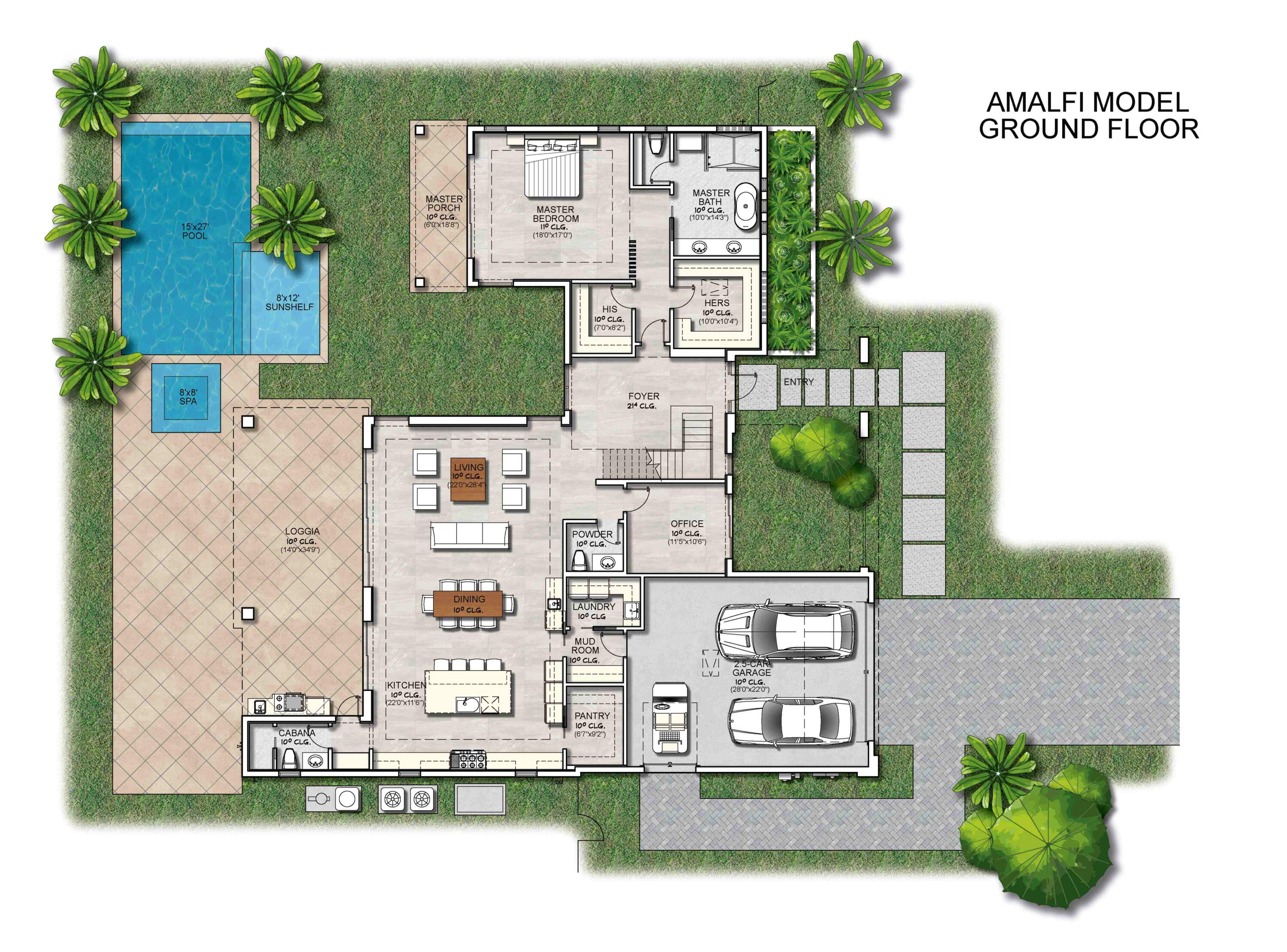 4594 133rd Road South, Unit AMALFI Delray Beach, FL 33445 - Photo 11 of 17 a aerial view of a house