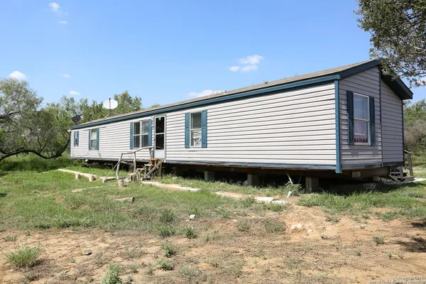 a backyard of a house