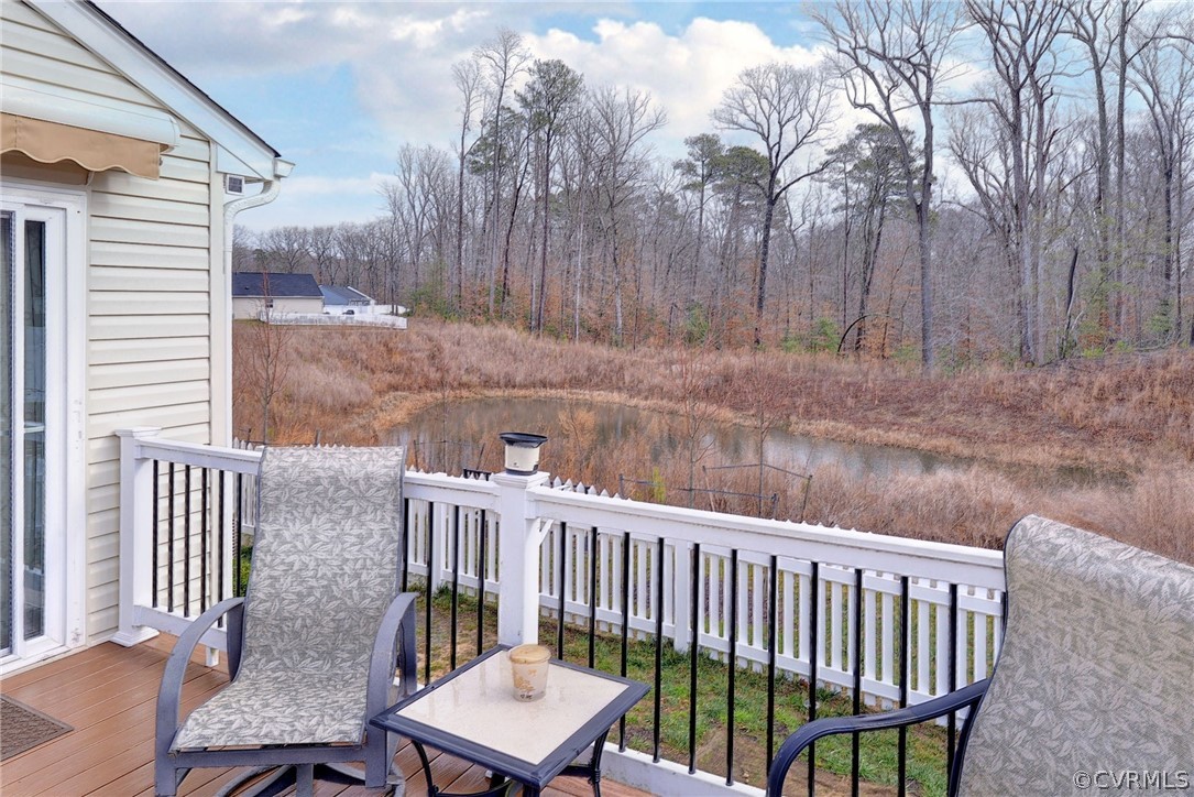 204 Arbordale Loop Williamsburg, VA 23188 - Photo 23 of 41 a view of a chair and table in the balcony
