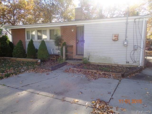 29642 Judith Street Inkster, MI 48141 - Photo 12 of 28 BACK VIEW