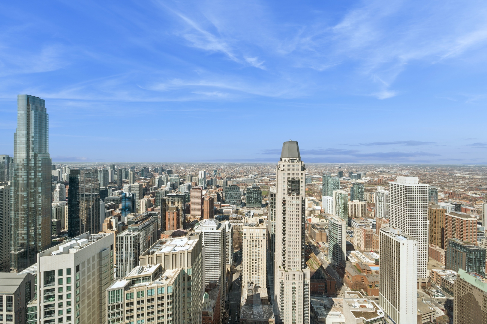 132 East Delaware Place, Unit 5201 Chicago, IL 60611 - Photo 38 of 42 a view of a city with tall buildings
