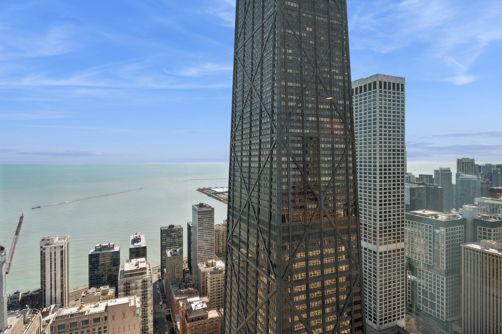 132 East Delaware Place, Unit 5201 Chicago, IL 60611 - Photo 40 of 42 a view of a city with tall buildings