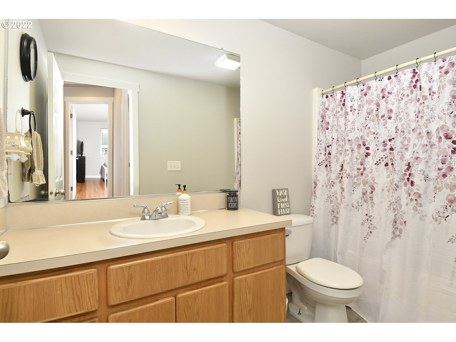 407 West Yacolt Road Yacolt, WA 98675 - Photo 14 of 21 a bathroom with a sink toilet and shower