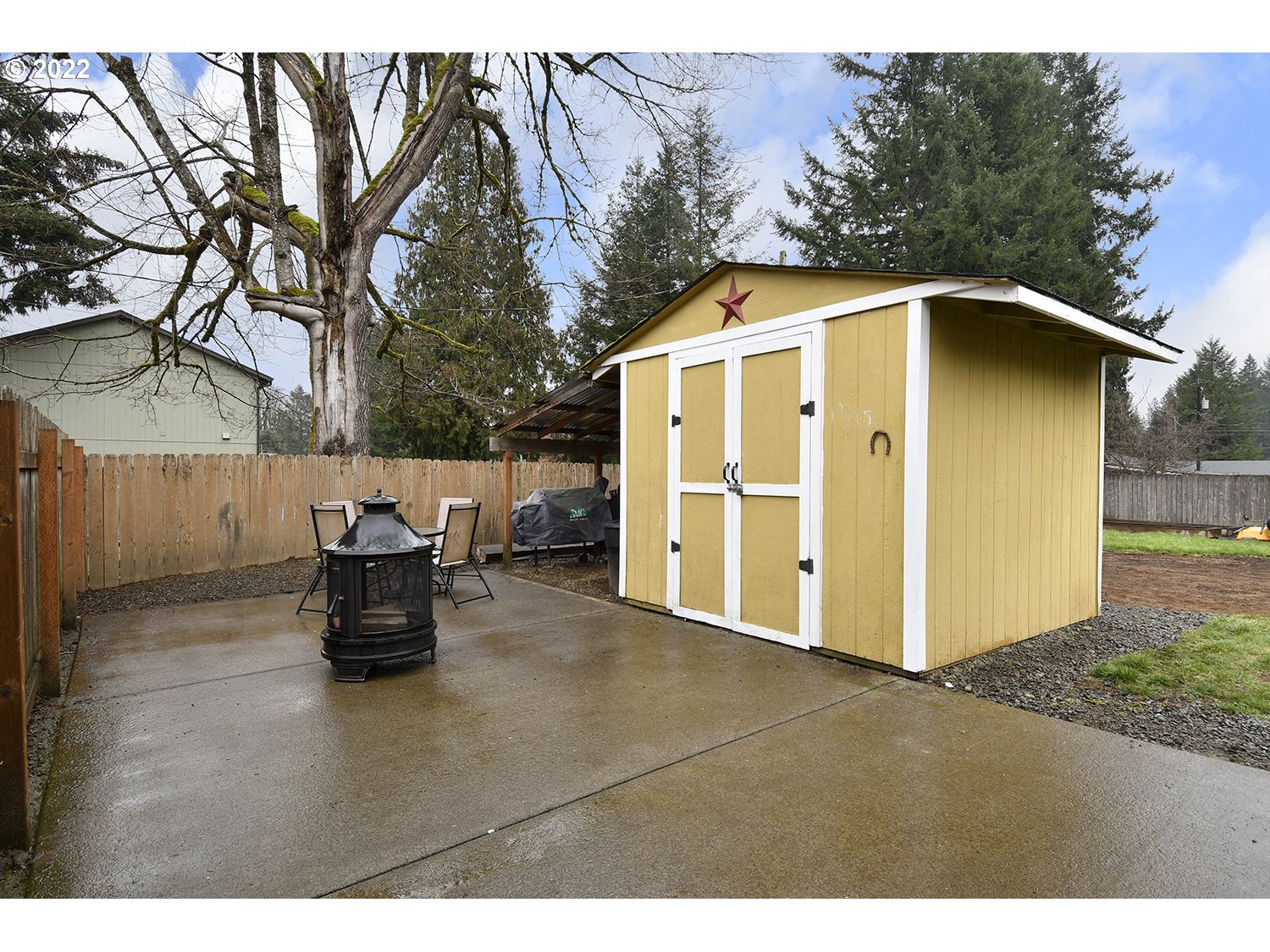 407 West Yacolt Road Yacolt, WA 98675 - Photo 19 of 21 a view of outdoor space with table and chairs