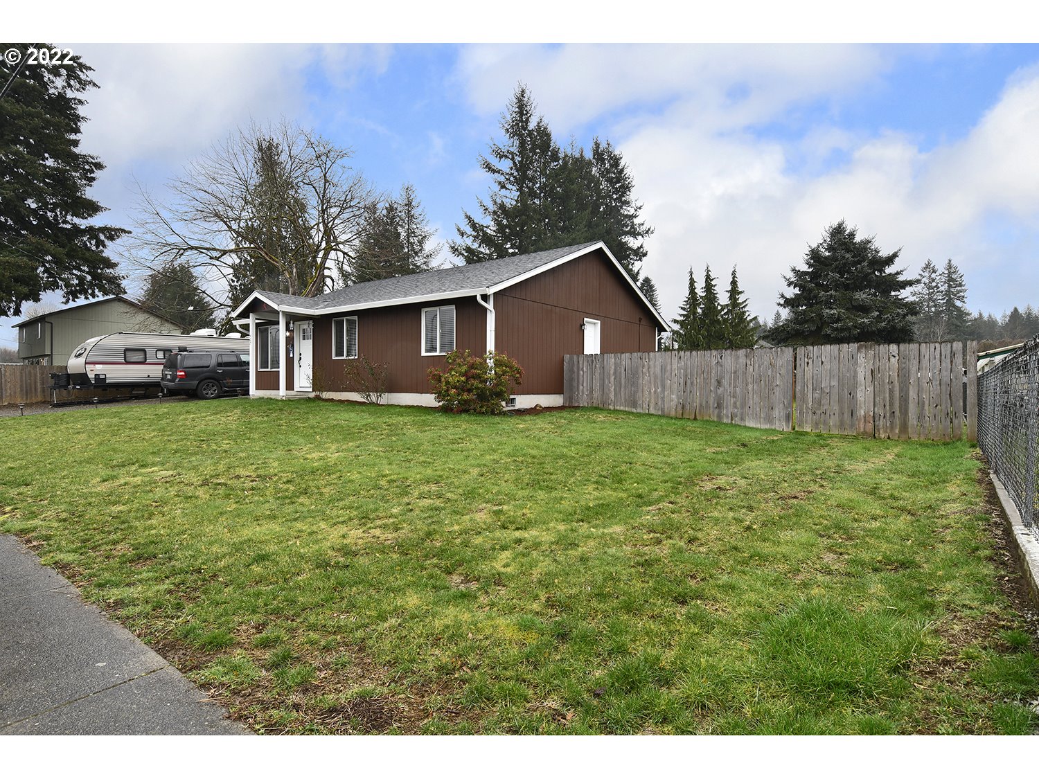 407 West Yacolt Road Yacolt, WA 98675 - Photo 4 of 21 a view of a yard with a house