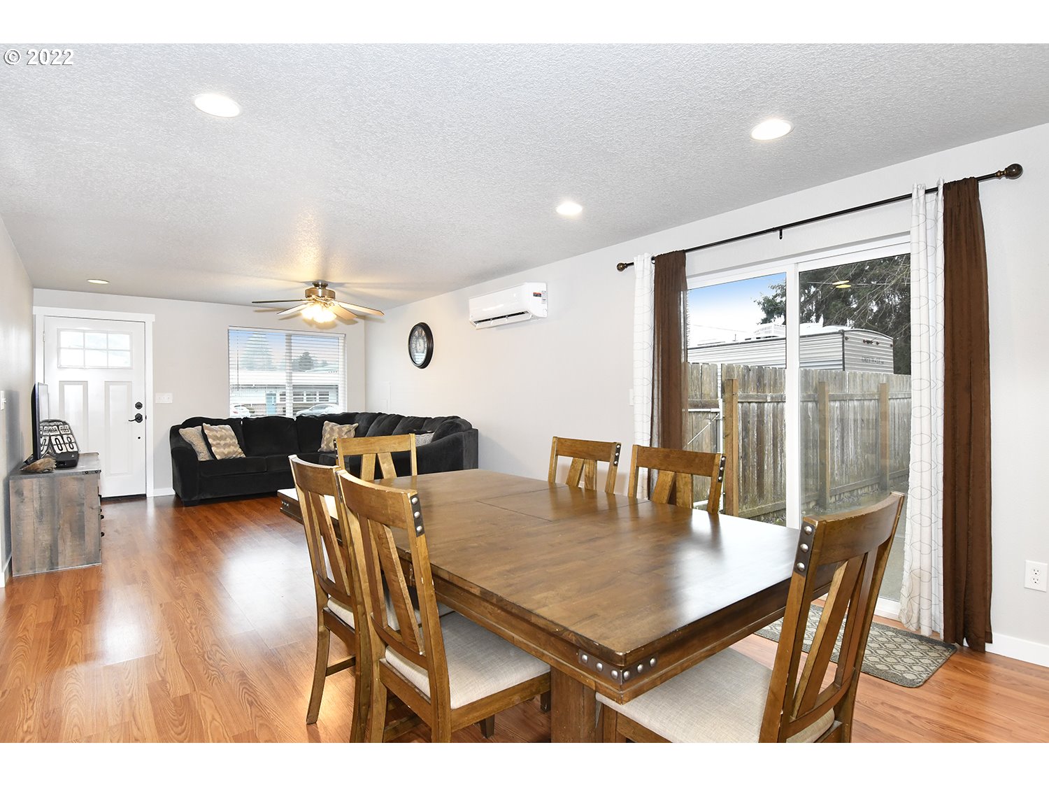 407 West Yacolt Road Yacolt, WA 98675 - Photo 10 of 21 a dining room with furniture and wooden floor
