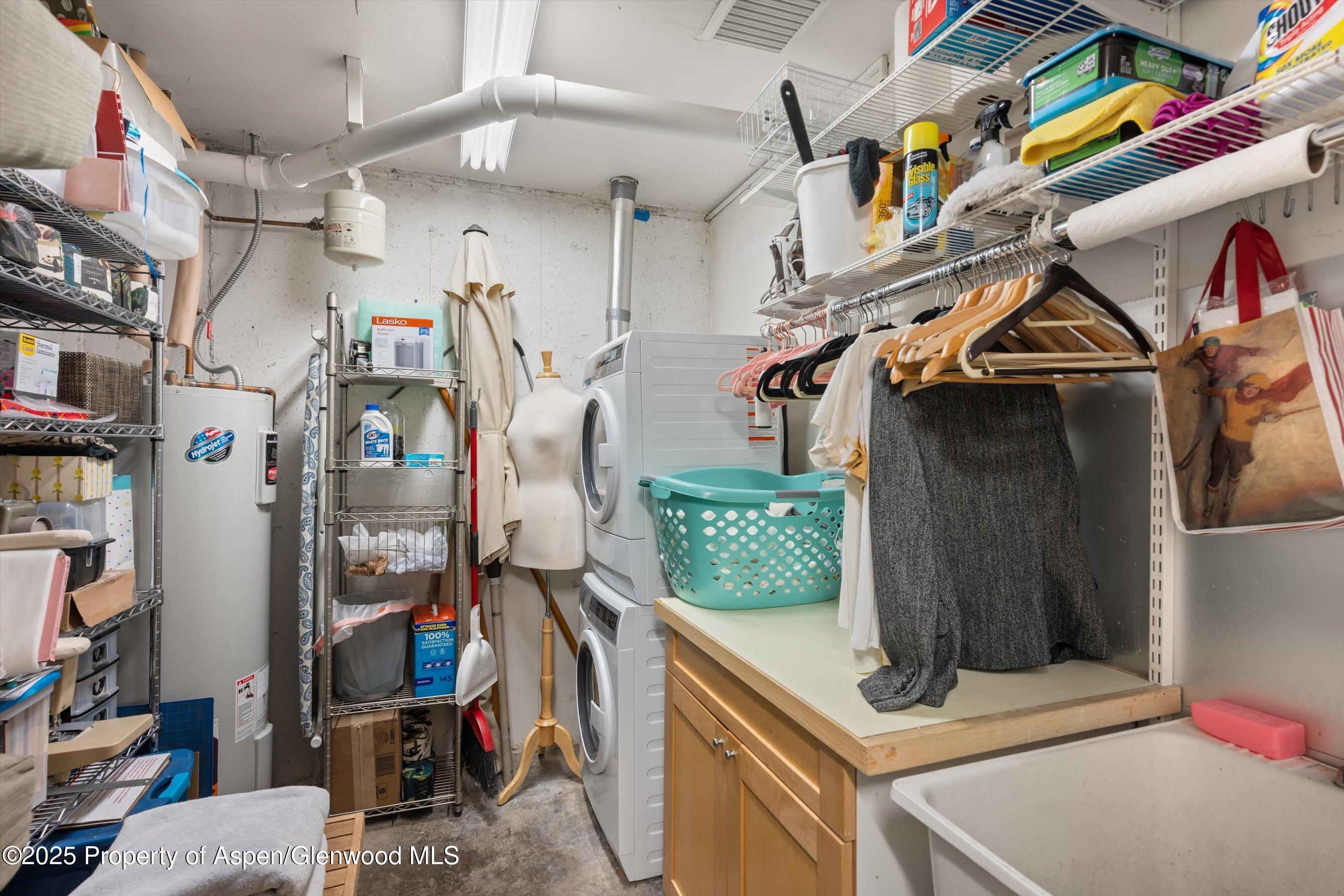 805 Pinon Drive, Unit 1 Basalt, CO 81621 - Photo 21 of 21 a view of walk in closet with clothes and shoes