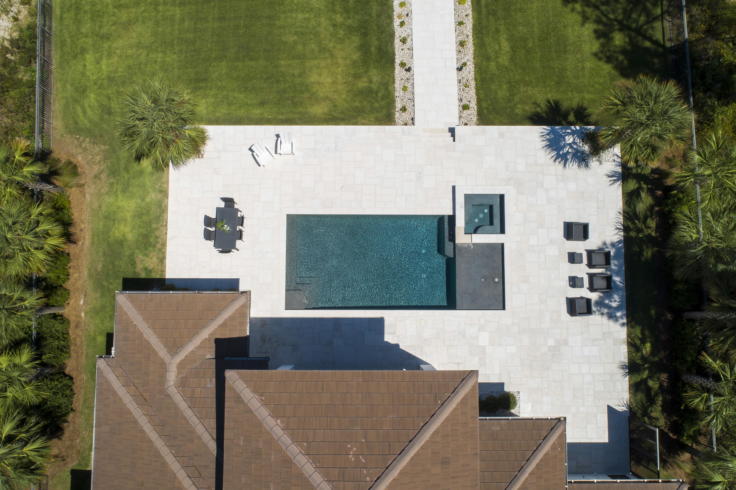 1095 Driftwood Point Road Santa Rosa Beach, FL 32459 - Photo 41 of 44 an aerial view of a house with a yard