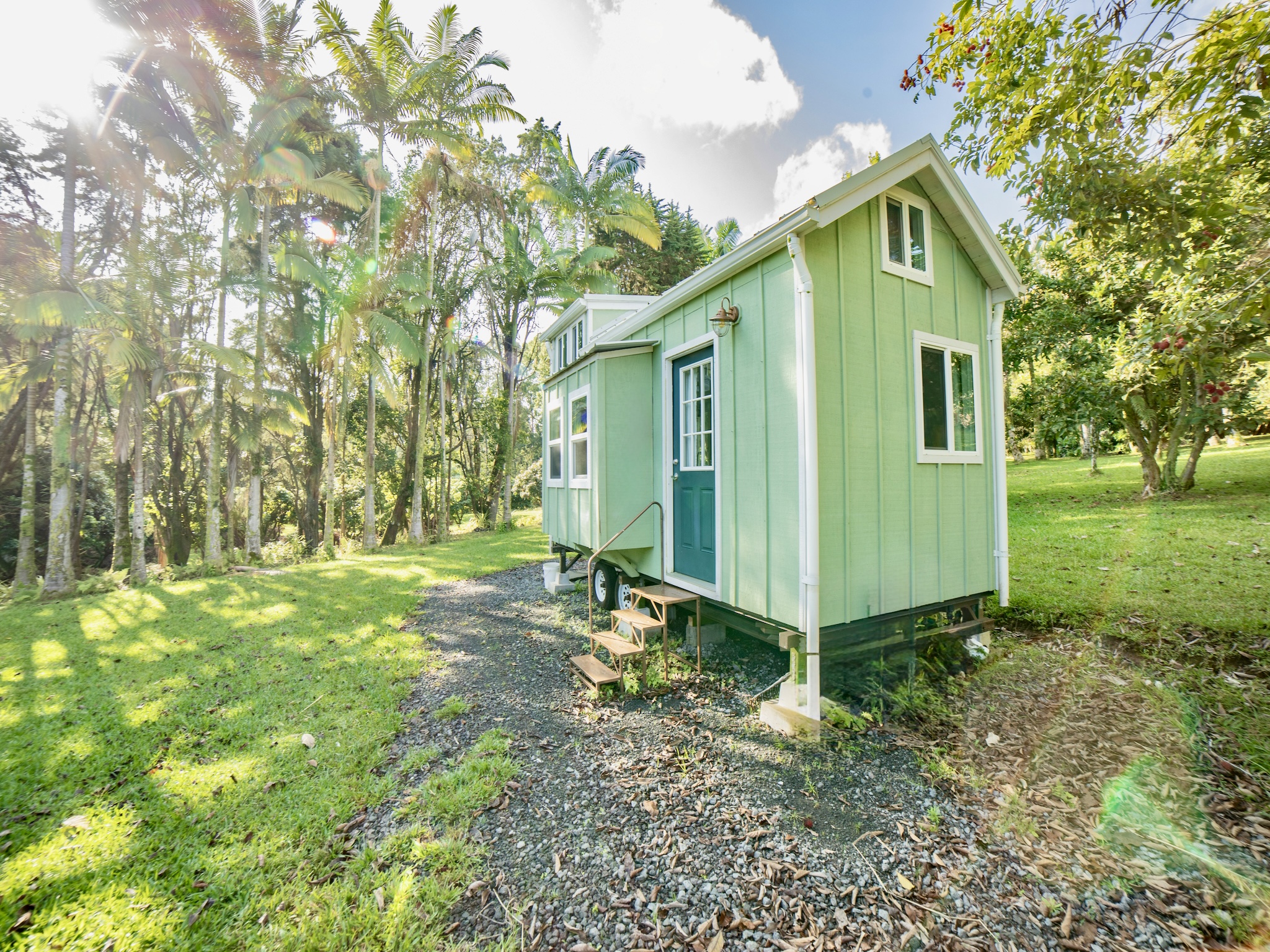 Lot A-2 Chin Chuck Road Papaikou, HI 96781 - Photo 7 of 30 a view of a backyard with large trees and a small yard