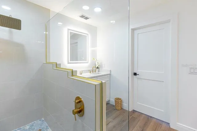 a view of a swimming pool