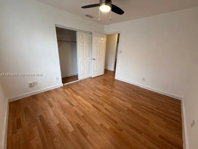 wooden floor in an empty room