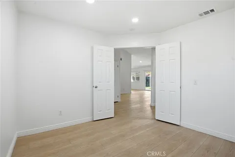 wooden floor in a room