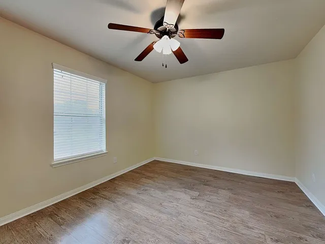 wooden floor in an empty room