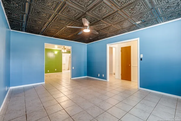 a view of livingroom with an empty space