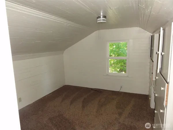a bathroom with a window
