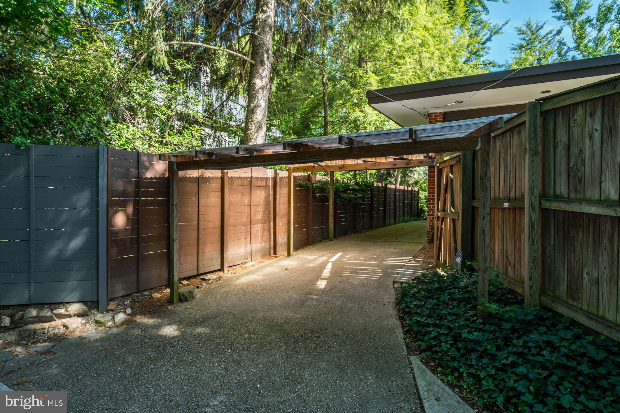 3721 Huntington Street Northwest Washington, DC 20015 - Photo 27 of 30 One car carport with additional off-street parking