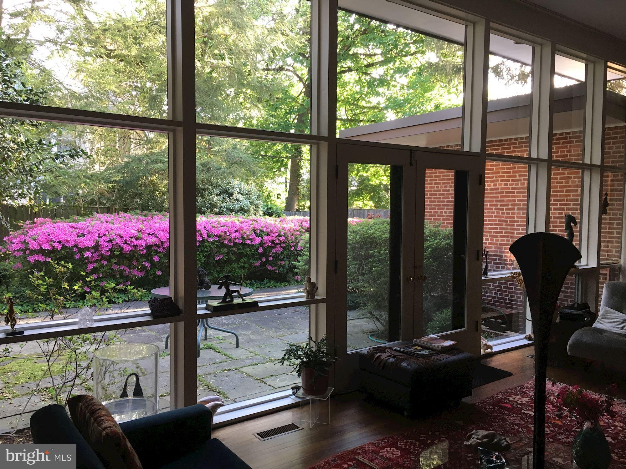 3721 Huntington Street Northwest Washington, DC 20015 - Photo 28 of 30 View of azaleas from living room