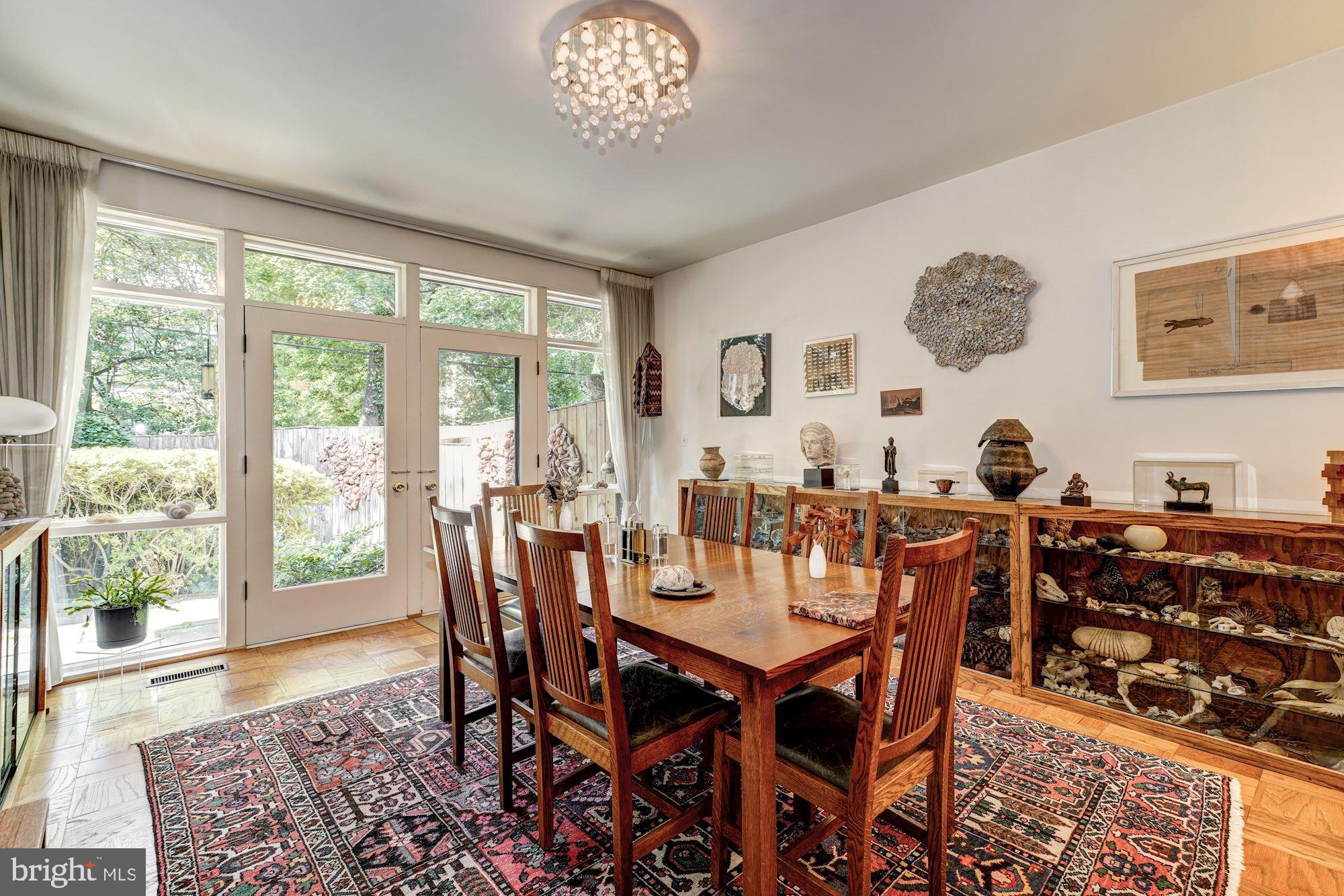 3721 Huntington Street Northwest Washington, DC 20015 - Photo 6 of 30 Spacious dining room accommodates seating for 12