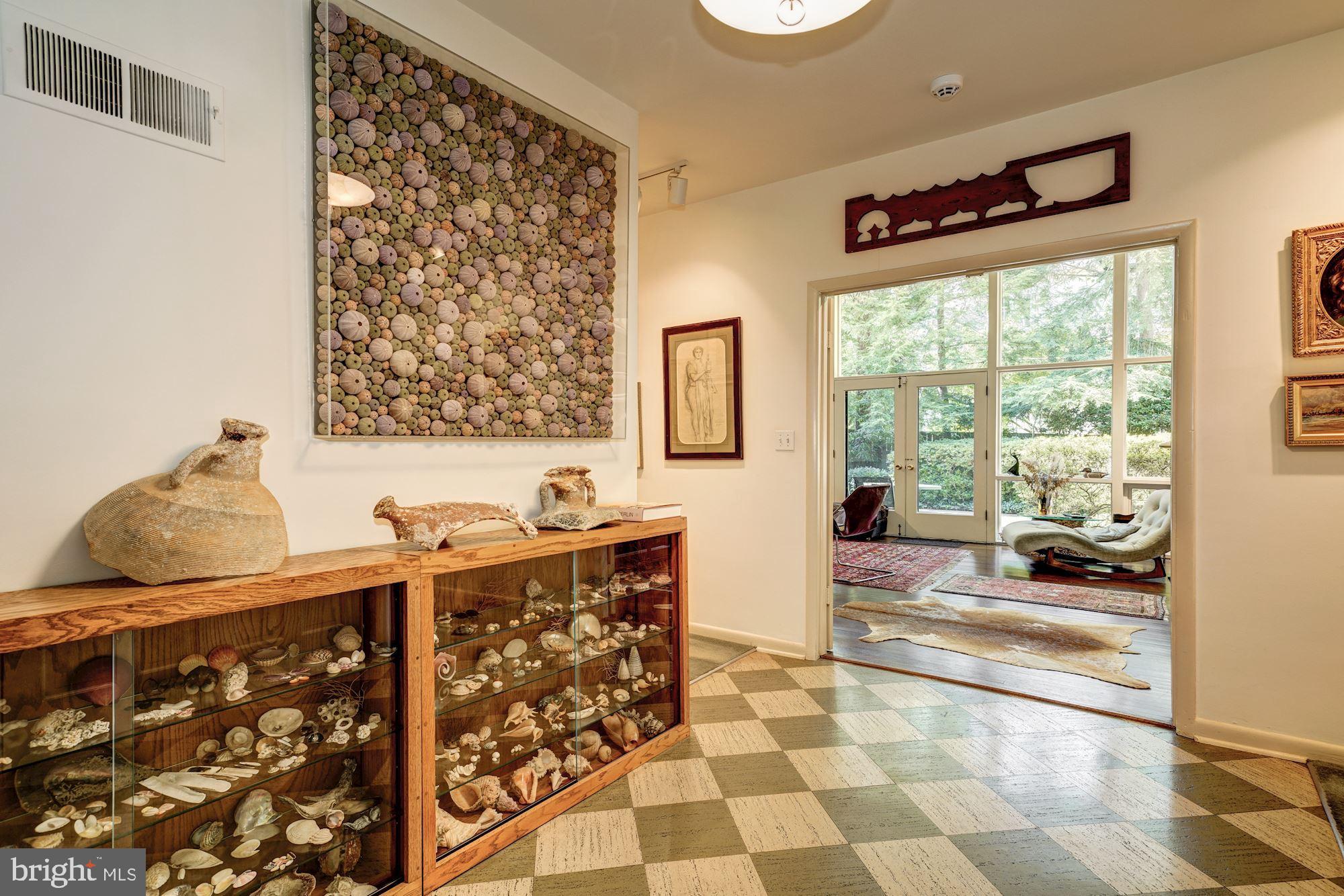 3721 Huntington Street Northwest Washington, DC 20015 - Photo 10 of 30 Entrance foyer with view of living room