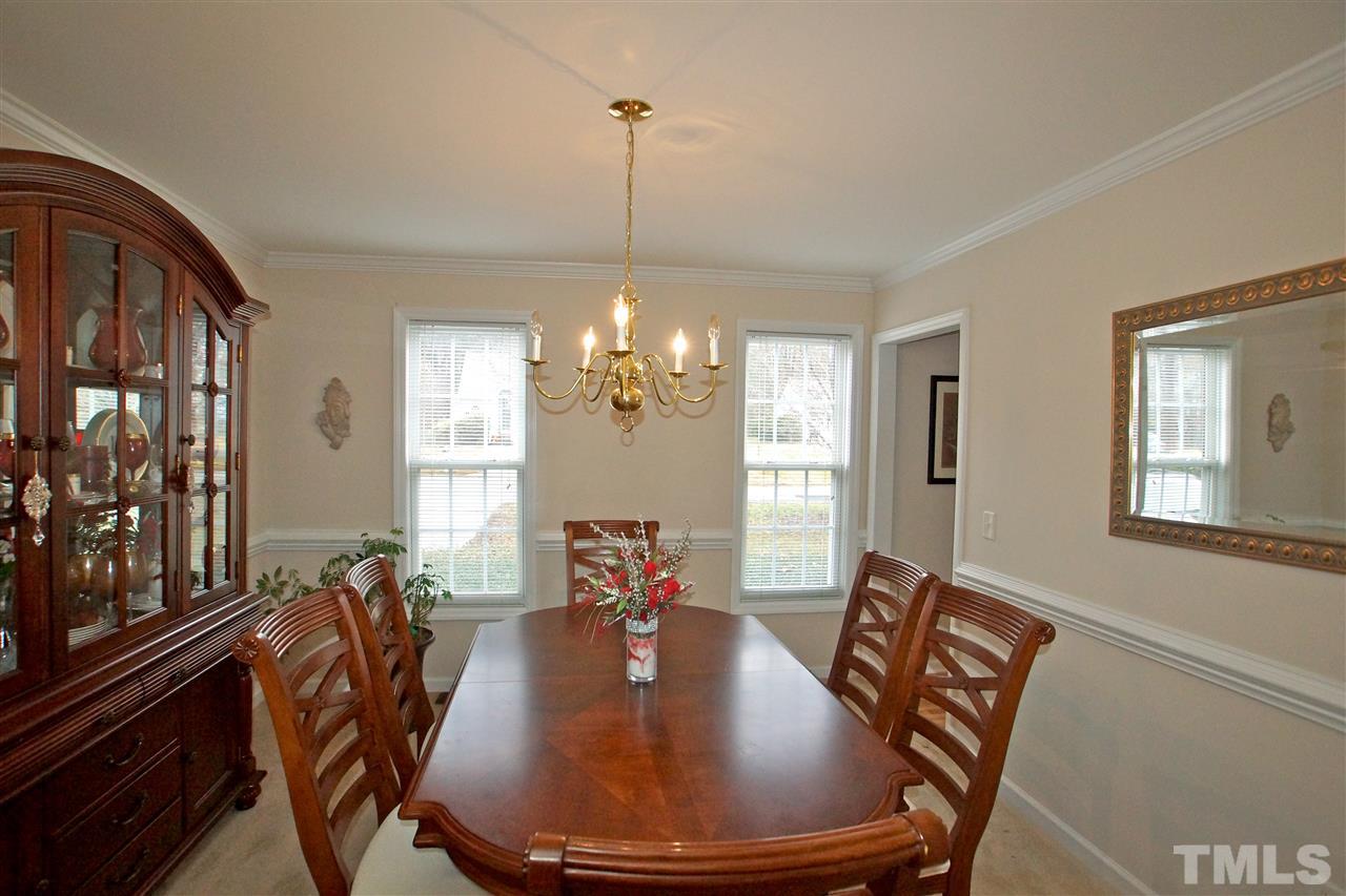 724 Windcrest Road Durham, NC 27713 - Photo 8 of 24 Enjoy time with family and friends in your formal dining room.