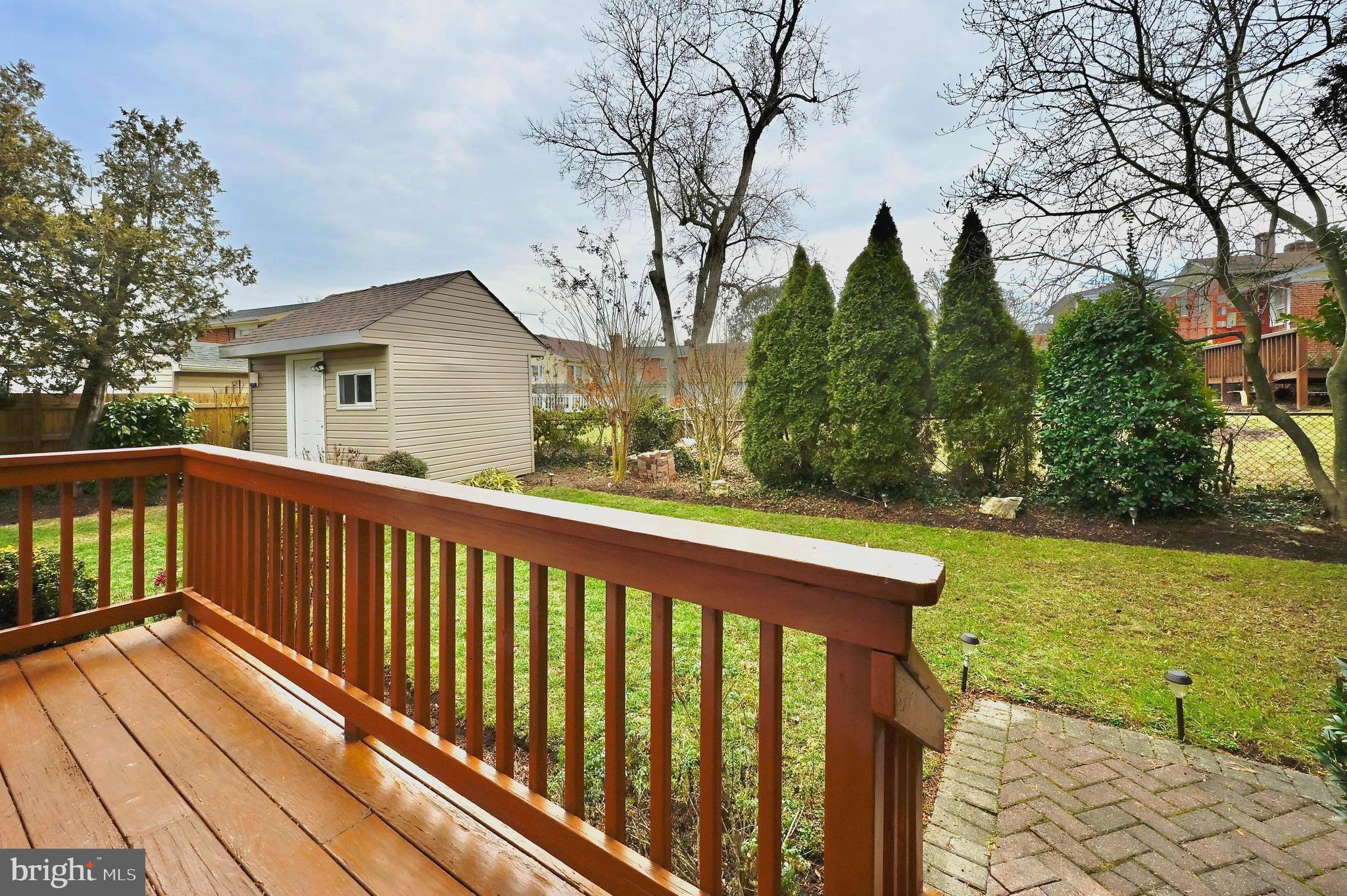 3308 Kayson Street Silver Spring, MD 20906 - Photo 27 of 30 Rear deck