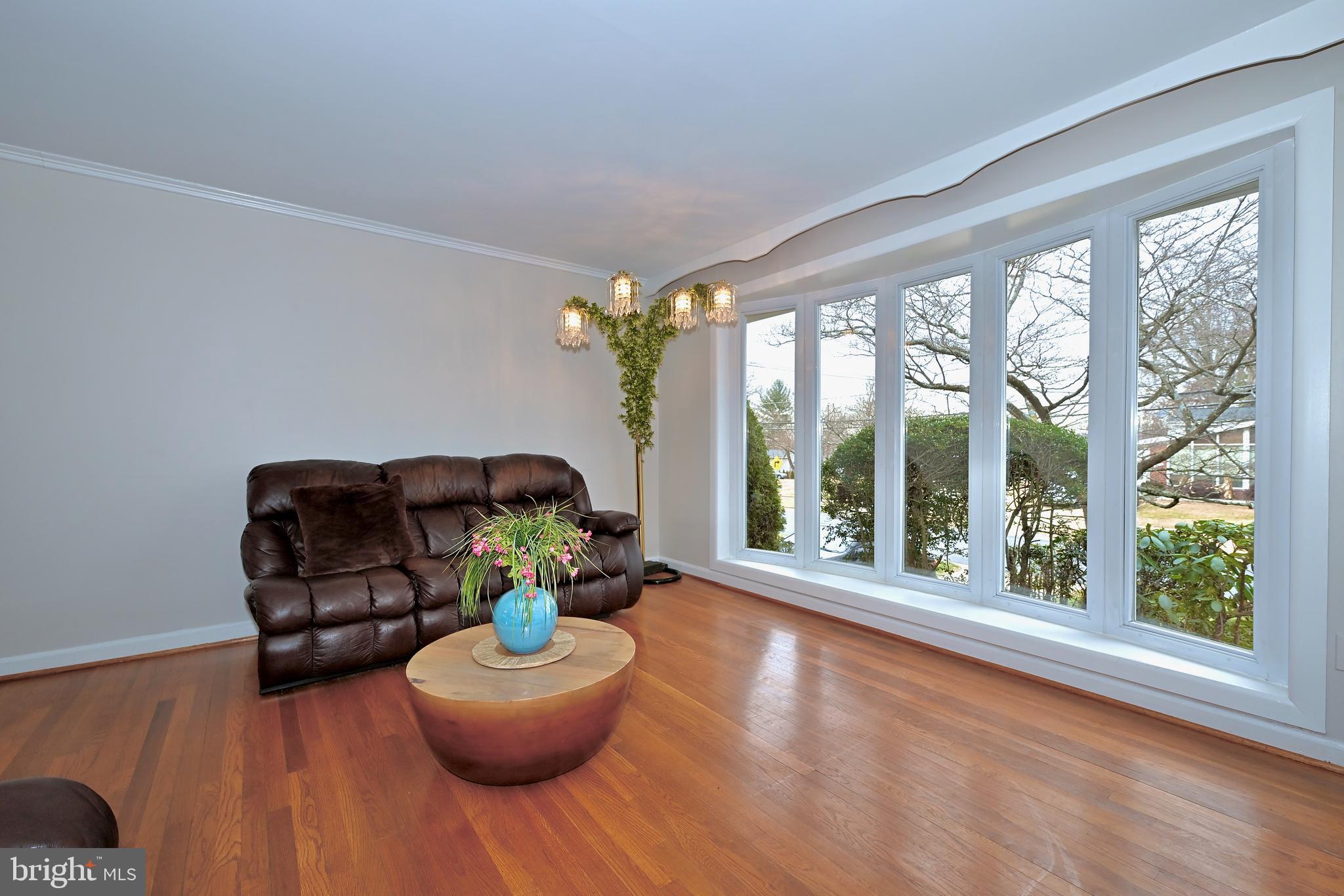 3308 Kayson Street Silver Spring, MD 20906 - Photo 5 of 30 Living room with a huge bay window
