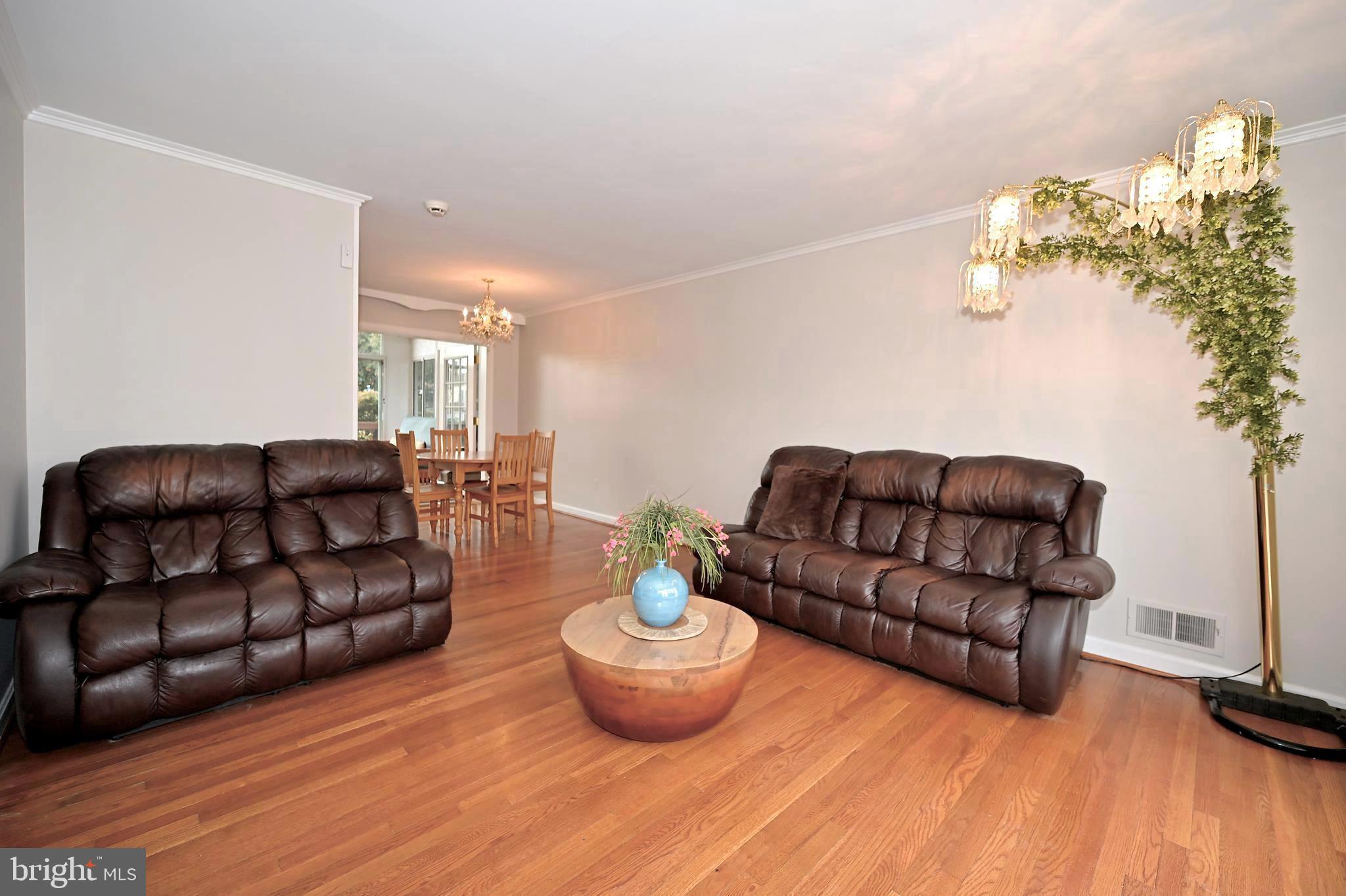 3308 Kayson Street Silver Spring, MD 20906 - Photo 7 of 30 Living room opens to dining room