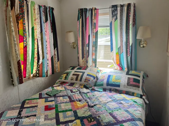 an outdoor view with patio