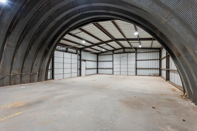 a view of a big room with an empty space