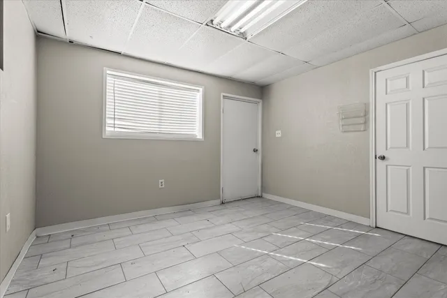 a view of an empty room with window