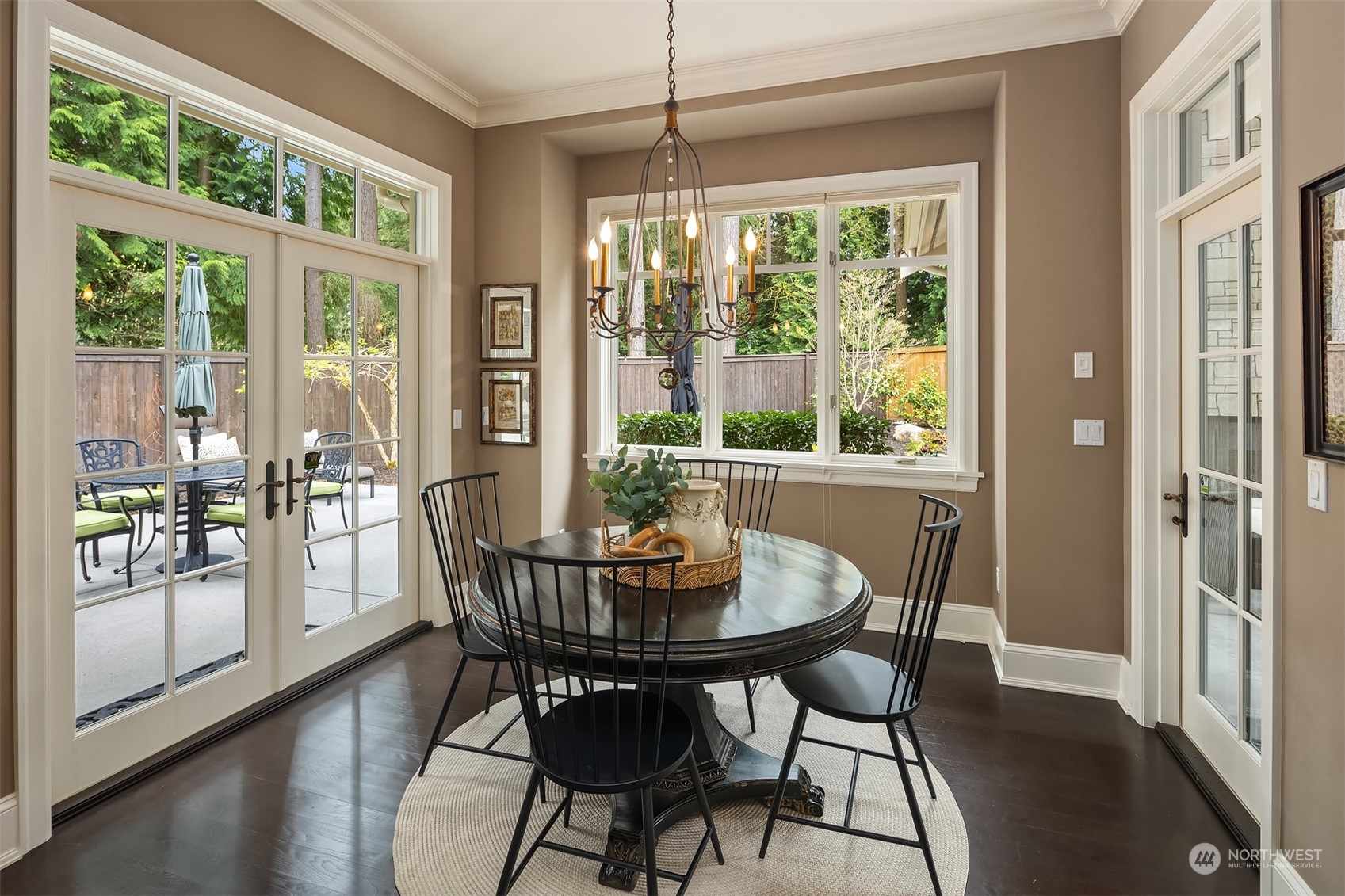 9013 Northeast 190th Street Bothell, WA 98011 - Photo 11 of 39 a dining room with furniture window and wooden floor